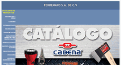 Desktop Screenshot of ferremayo.com.mx